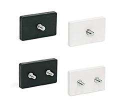RMS-P-Flat rectangular retaining magnets
